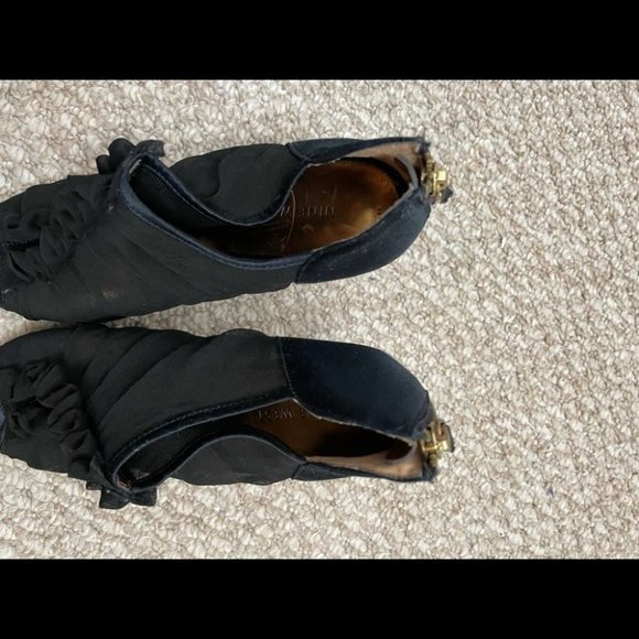 Nine West black heels size 7 - Picture 4 of 12